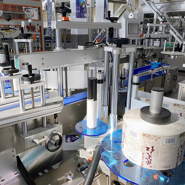 Máquina de etiquetado de etiquetas adhesivas adhesivas a prueba de agua